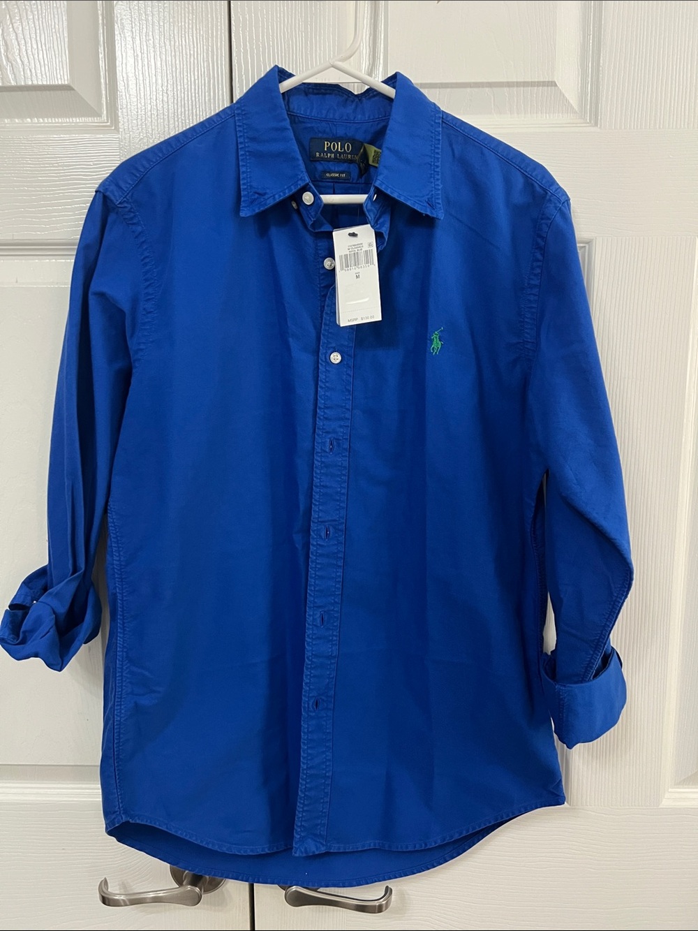 Polo by Ralph Lauren Blue Long-Sleeve Button-Down Shirt